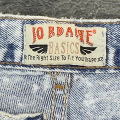 VTG Jordache Basics Acid Wash High Waisted Mom Jeans Made in USA Size 14 28×31