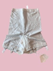 OOAK Salesman’s Sample Long Leg Girdle w Garters Dated Aug 30 1951 museum buyer