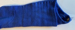 VINTAGE 1930/40’s Women’s SEXY 1 Piece SUNSUIT Cobalt Blue DOES NOT STRETCH