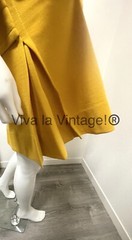 60s Vintage JOHNATHAN LOGAN mod mcm Knit Designer Dress Fabulous Color!