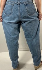 Vintage 90s High Rise Jeans Womens 20 Mom Denim Relaxed Tapered Venezia