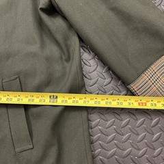 Vtg Avoca Collection Ireland Wool Trench Coat Green Oversized Women’s X-Large