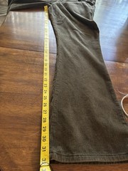 Reactor Top Drawer Jeanswear Brown Corduroy Bell Bottom Jeans 32/33