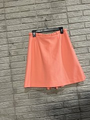 Vintage 1960’s Coral A-Line Skort Pockets No Size See Measurements Belt Loops