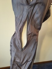 Vintage 50’s Parness Feinstein 2pc Purple Sharkskin Taffeta Cocktail Dress