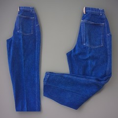 Vintage 1980s GREGG CENTENO High Waist Tapered Leg Jeans 24.5 in Waist 80s 1980s