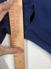 Vintage JCPenney Polyester Navy Pants Womens 28×30 Retro 70s Disco Office Siren