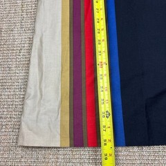 Katherine Ogust Penthouse Gallery Vintage Color Block Stripe Dress Black 70s