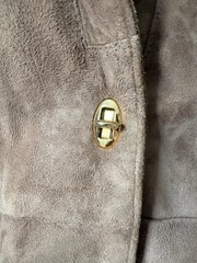 Vintage 70’s Altman Of Dallas Brown Suede Cape