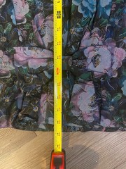 Vintage Late 70 Early 80s Women’s Floral Blouse And Skirt Set Cotton 7/8