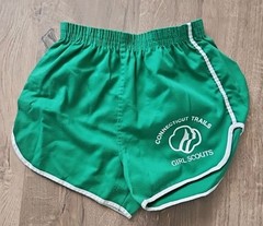 Vintage 80s Connecticut Girl Scouts Gym Track Shorts Women’s Size M