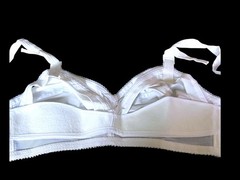 RARE Vtg Symbra Ette Bra NOS 32CC Style 162 1960s 60s New NOS White Beginner