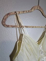 Vtg Sheer Chiffon Ruffles Lingerie Dress Nightgown Peignoir Robe Set S/M