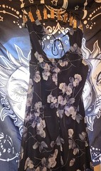 Vintage DBY Ltd Dress Blue Floral Size 13/14