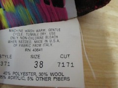Vintage Kayo California Buffalo Plaid Button Skirt Size 38 Wool Blend