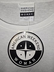 Vintage 90s Montgomery Ward American Weekend Woman Shirt 1X White NOS NWT Canada