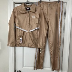 VTG 80s Nike Women’s M Salazar Gold Reflective Goretex Track Suit Jacket Pants