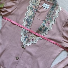 Vintage Jeffrey & Dara by Linda Hutley Women’s M Pink Blazer