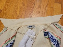 VTG ITA Industria Argentina Wool Poncho Vest Collar Wmn’s Unisex Handmade OSFM
