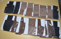 16 Vintage Support Silky sheer Pantyhose Lot Mixed Colors Mixed Sizes