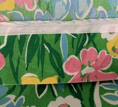 Vintage 70’s Gordon Of Philadelphia Floral A-Line Skirt Pockets Union Tag S