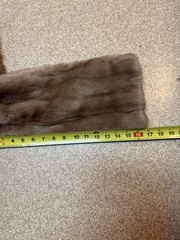 Vtg Tissavel Of France Country Pacer Faux Fur Coat Size Med Imported 1970s