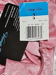 Vanity Fair Sissy Panty LACE Nouveau Slippery Nylon 9/2XL Pretty PINK NWT NOS