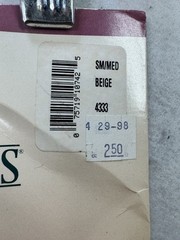 Vintage Moments Sheer To Waist Beige Neutral Pantyhose Small / Medium USA Made