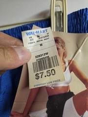 Vintage 90s Hanes Her Way Deadstock NOS Large Blue Activewear Shorts 100% Nylon