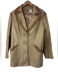 Vintage Ms. Pioneer 1970’s Genuine Leather Jacket – Women’s Size 12