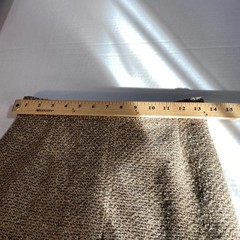 Evan Picone Vintage 70’s 100% Wool A-Line Tweed Skirt with Front Pleat Size 10 T