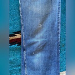 Vintage 1970’s Fancy That High Waisted Flare light Denim Jeans! 29/31.5