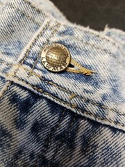 LAWMAN International Stone Wash High Waist Tapered Denim Mom Jeans Sz 14