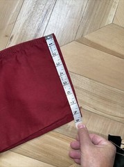 Women’s Vtg 1970s 80s Dee Cee Carpenter Jeans Pants Burgundy 27 Wst 38 H 32.5 In