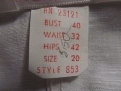 Vintage 60s Gym Suit size 20 Never Worn Merrygarden