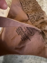 VINTAGE MAURICES SMOOTH & SLIM THONG PANTY ! LARGE . NEW !