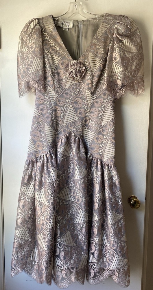 Vintage The Gilbert’s for Tally New York Lace Dress