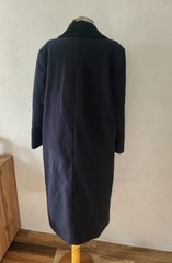 Vtg Women’s Wool Coat Trench Overcoat Size L UK14 US 10 VIP Petites