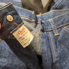 Vintage Dee Cee High Rise 25W USA Denim Blue Jeans Pants Misses Size 3 / 4 NEW