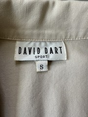 David Dart Sport Oversized Safari Shirt Women’s Size S Back Pocket Khaki Vtg 90s