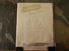 Vintage Seamless Mesh Seamless Stockings Beige 8 1/2×33 1/2″