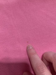 CC Hughes Vintage Sleeveless V-Neck Blouse Pink Pleated Rayon Blend Large EUC