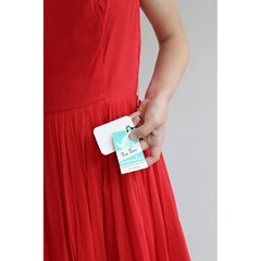 1950s Vintage Deadstock Ro-Nel Red Party Dress Women’s XXS to Extra Small 50s