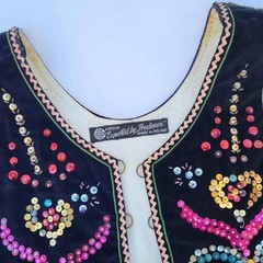 1920s Polish Folk Dance Vest As-Is