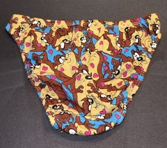 That’s All Folks Intimates Hi-Cut French Leg Cartoon Size 5 S Underwear Panty