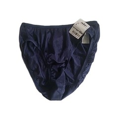 vintage adonna nylon panties small blue