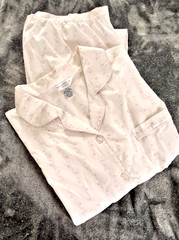 Fundamentals Woman Pajama Set 2 PC 3X Floral Cotton Vintage Sears PJs Y2K NWT