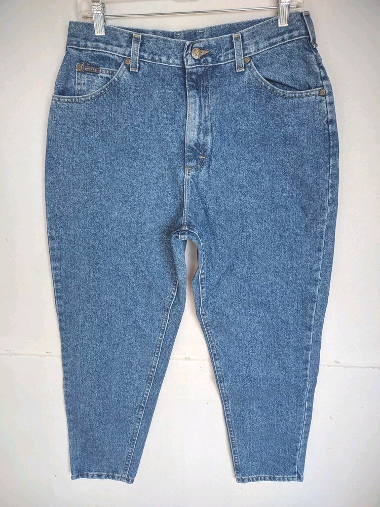 Vtg Lee Riders Jeans Misses Relaxed Tapered Leg Denim Blue New NWT Sz 14P
