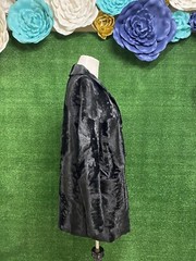 Neiman Marcus vintage black broadtale by Lou Nierenberg fits like a medium large