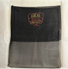 Tall Girl sz 12XL RHT Vintage Stockings Off Black 3prs 40 inches